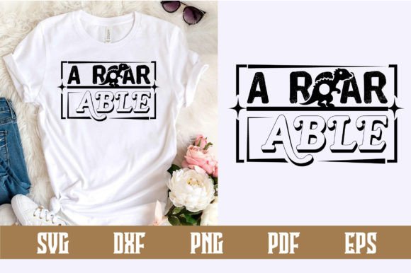 A Roar Able Svg Design: Creative Freedom in Digital Form