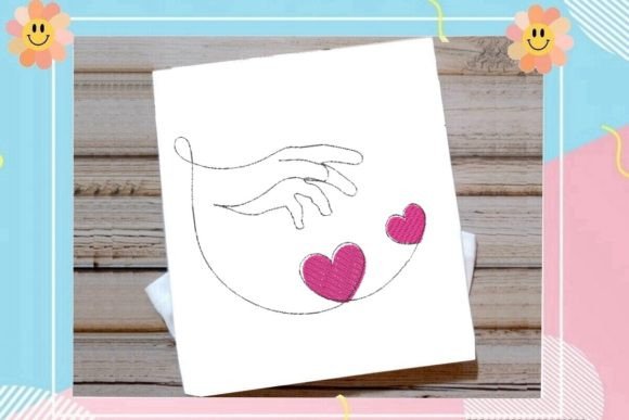 Beautiful Heart Design 11 – A Versatile Machine Embroidery Pattern for Modern Creators