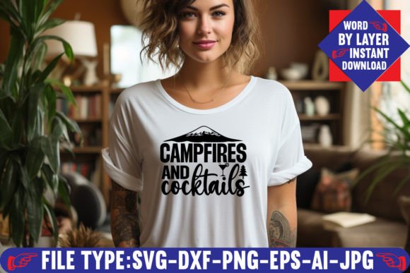 Campfires and Cocktails Svg Design: A Strategic Tool for Creative and Business Success