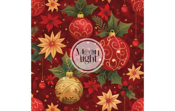 Christmas Seamless Digital Pattern