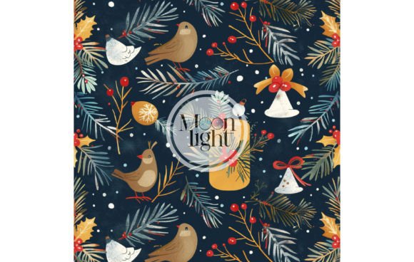 Christmas Seamless Digital Pattern 29