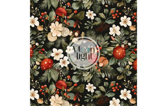 Christmas Seamless Digital Pattern 31: A Versatile Design for Creative Projects