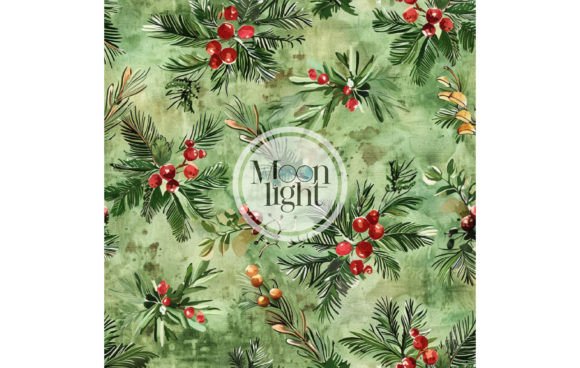 Christmas Seamless Digital Pattern 38