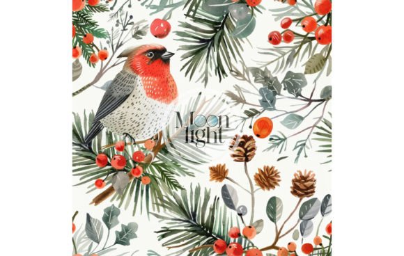 Christmas Seamless Digital Pattern 80: A Versatile Design for Every Creative Need