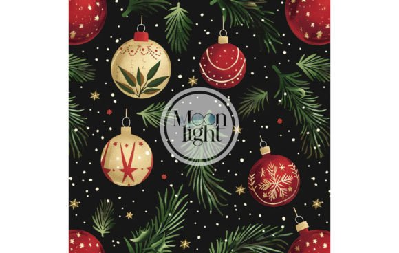 Christmas Seamless Digital Pattern 91