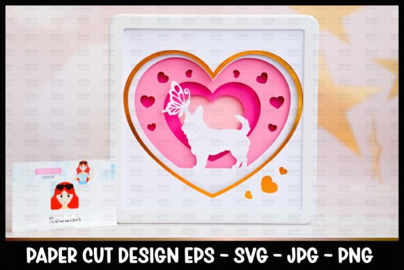 Creating a Stunning Corgi Shadow Box with Layered SVG Art