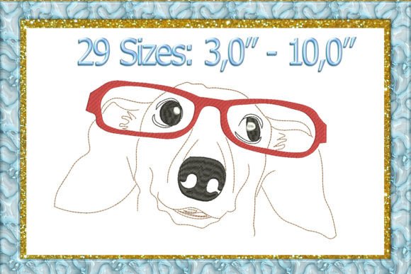 Dachshund Embroidery Design: Bringing Your Favorite Breed to Life with Stitch and Style