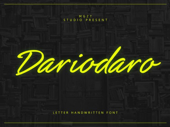 Dariodaro: Playful Sophistication in Typography