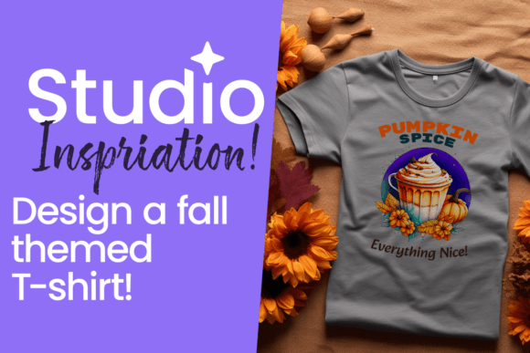 Design a Fall Themed T-Shirt