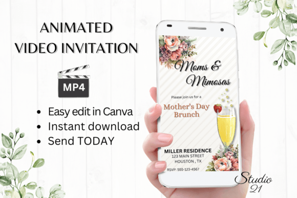 Electronic Mother’s Day Brunch Invite: A Modern Way to Celebrate Mom