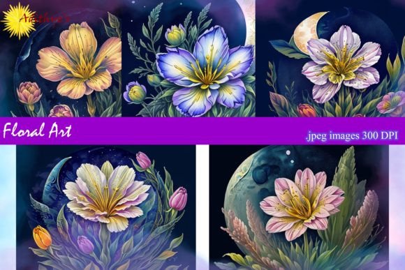 Floral Art: A Versatile Resource for Creative and Commercial Use