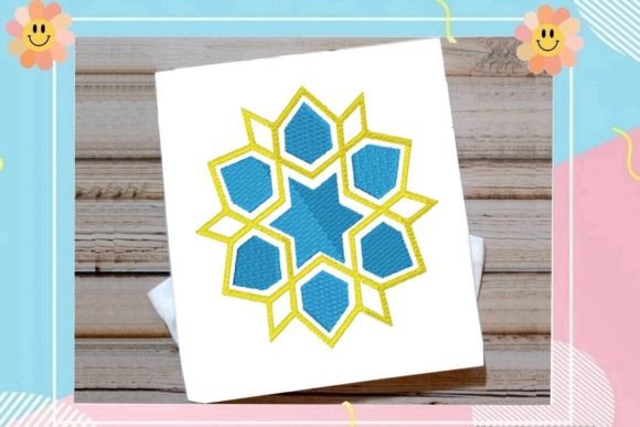 Geometric Patterns of the East: A Modern Stitch on an Ancient Art