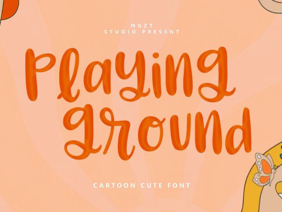 Playing Ground: A Whimsical Font for Playful Design Projects