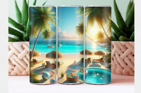 Summer Tumbler Wrap and Skinny Tumbler: A Perfect Blend of Function and Style