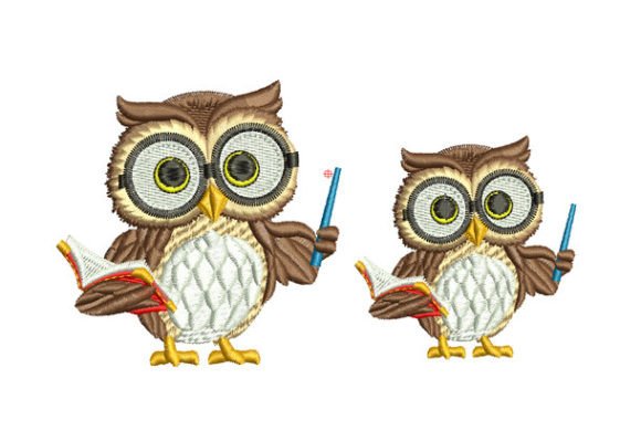 That Wise Little Owl: How One Embroidery Design Finds Its Way Into Everyday Life