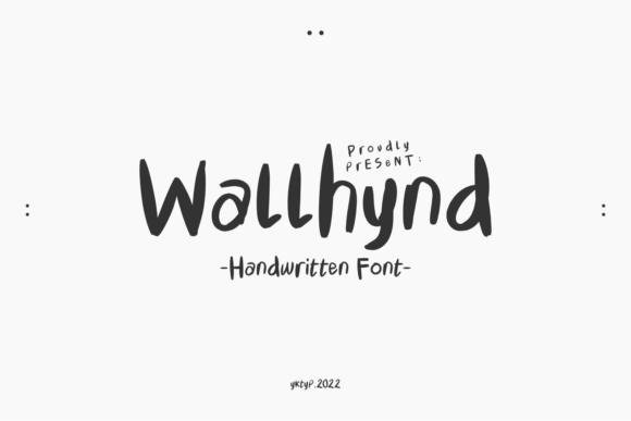 Wallhynd: A Font Born from Creative Persistence